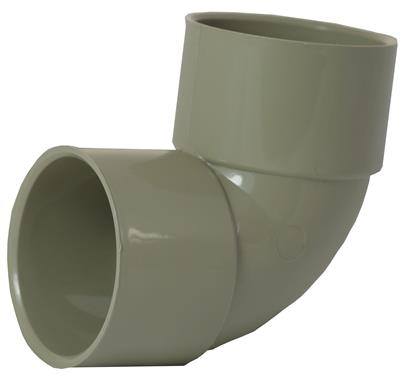 Waste Solvent Weld 32mm 90° Knuckle Bend Black/ Grey/ White