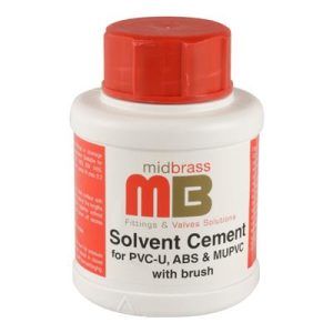 Waste Solvent Weld Midbrass Cement 125ml