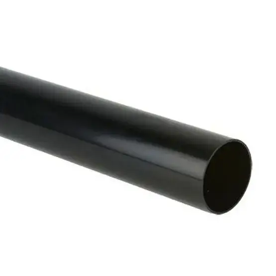 110mm Pushfit Soil Plain Ended Downpipe 4m