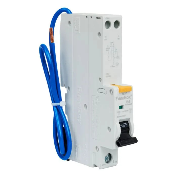 FuseBox RTA060630B 6amp Type A 30mA B Curve RCBO 6kA