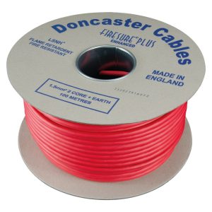 Ventcroft 100m 1.5mm Red Cable For Fire Alarm