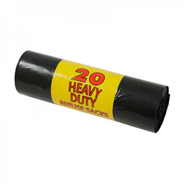 Heavy Duty Refuse Sack (Black)
