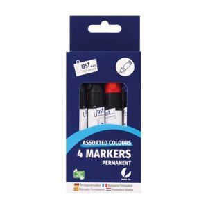 Tallon Bullet Tip 4 Markers Permanent