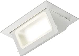 SA3040RWAD SARA 230V IP20 LED Recessed Tri-Wattage and CCT 0-10V Wallwasher - 30/ 35/ 40W