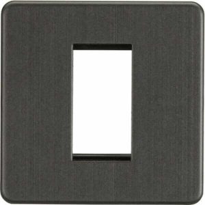 SF1GSB 1G Modular Faceplate - Smoked Bronze