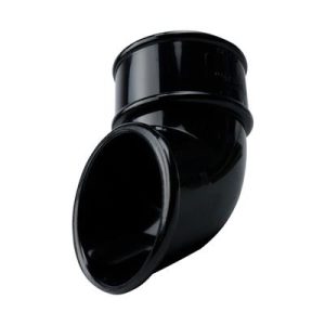 Round Downpipe Shoe- Black