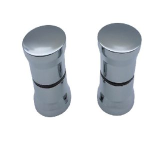 AXQD/K Quadrant Door Round Knobs CP