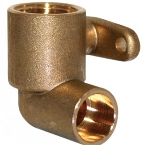 Endfeed 15mm x ½" Side Entry Wall Plate Elbow