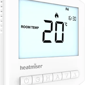 SLIMLINE/W Heatmiser Slimline 240V Multi-Mode Thermostat-White
