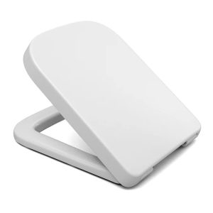TSNAVSCSQ Soft Close Toilet Seat Square Shape White