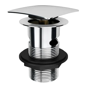 SQ40SL Square Click Clack Basin Waste Slotted
