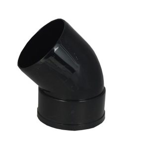 110mm Soil Solvent Weld 45° Single Socket Bend