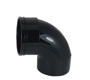 SCB40SS 110mm Soil Solvent Weld 90° Single Socket Bend