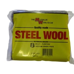 Metallic Wool Steel Wool 8 Multi Grade Pads