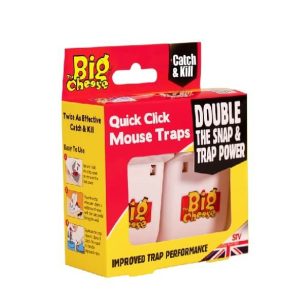 STV147 Quick Click Mouse Trap - Twinpack