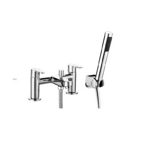 TASEBDSM Sebetos Deck Mounted Chrome Bath Deck Shower Mixer