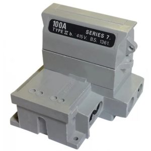 WT Henley - 54138-12 House Service Cut Out, Series 7, 100A, Single Pole $ Neutral, 1P+N.