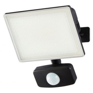 CZ-41091-BLK Trosa 20W LED Floodlight (PIR, IP65, 1500lm, 4000K, Cool White)