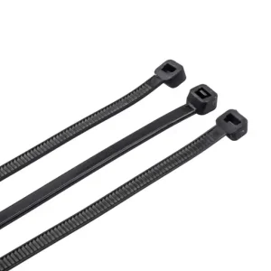 QTB300S Unicrimp 300mm x 4.8mm Cable Ties Black (Pack of 100)