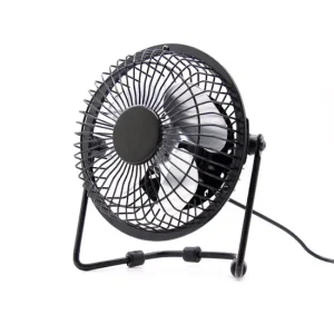 Status 4-inch Mini USB Desk Fan - Black