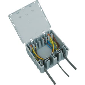 WAGOBOX XL Junction Box 115 x 135 x 55 mm