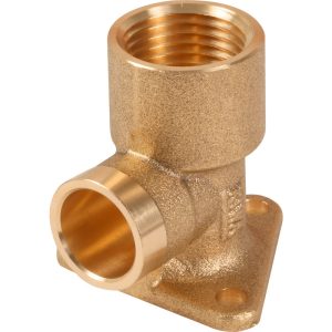 Endfeed 15mm x ½" Wall Plate Elbow