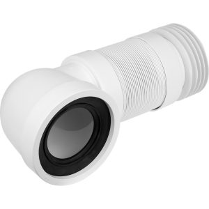 WC-CON8F McAlpine Flexible 90° WC Connector 220mm-400mm