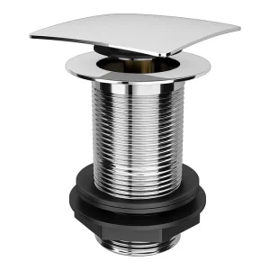 SQ40 Square Click Clack Basin Waste-Unslotted