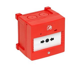 Fike 406-0007 Twinflex Manual Call Point, Weatherproof, Red