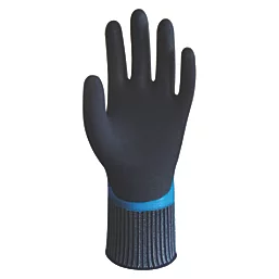 Wonder Grip Aqua Gloves Blue Size 9L