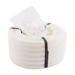 20mm Corrugated Flexible Conduit Contractor Pack 10m-White