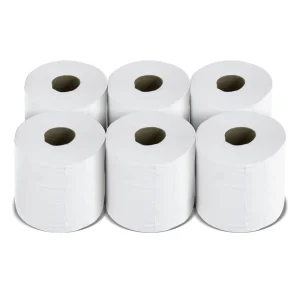 2 Ply Wipe Standard Roll White