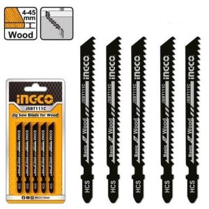 Ingco Jigsaw Blade For Wood 5pk