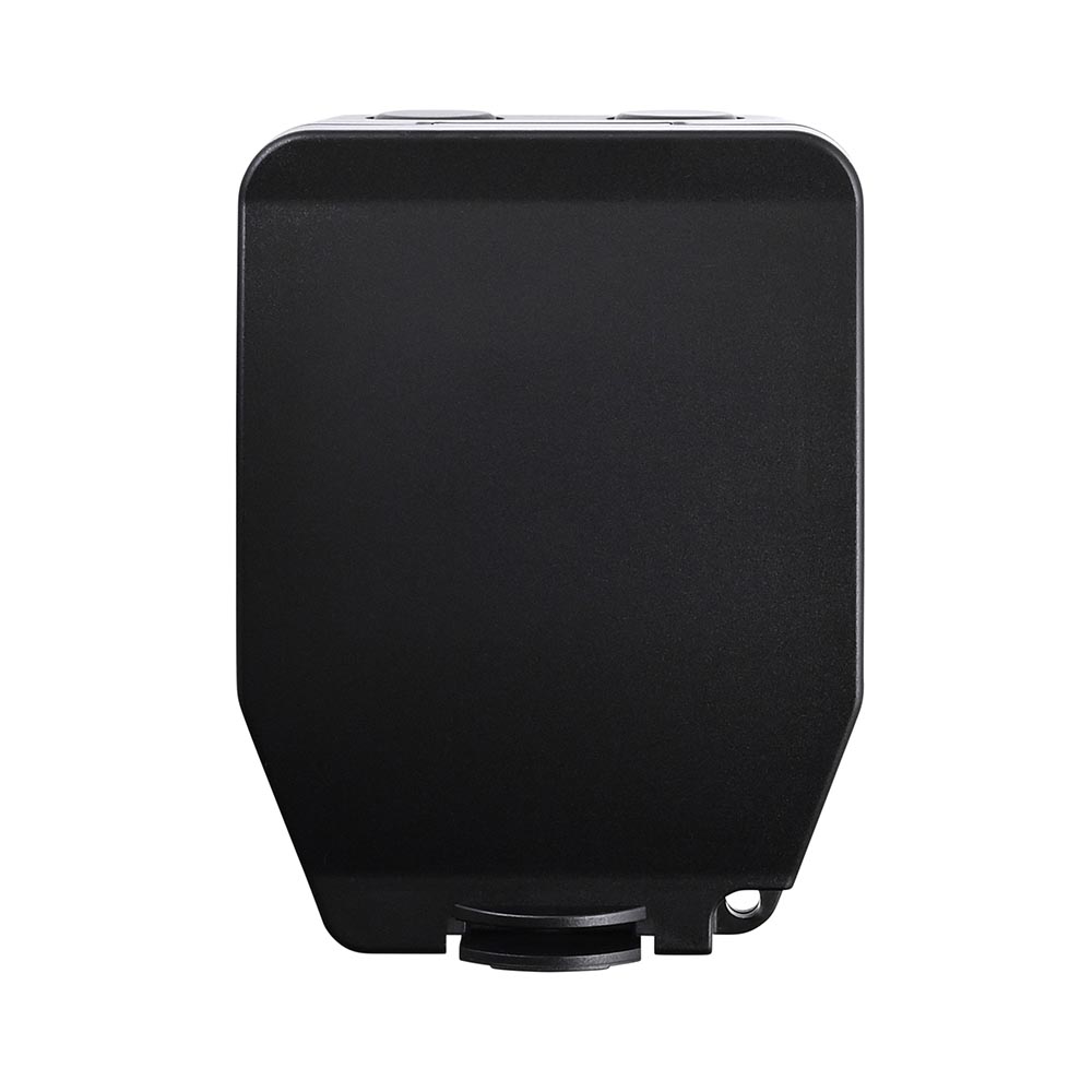 Weatherproof 13A 1G DP Switched Socket -Black