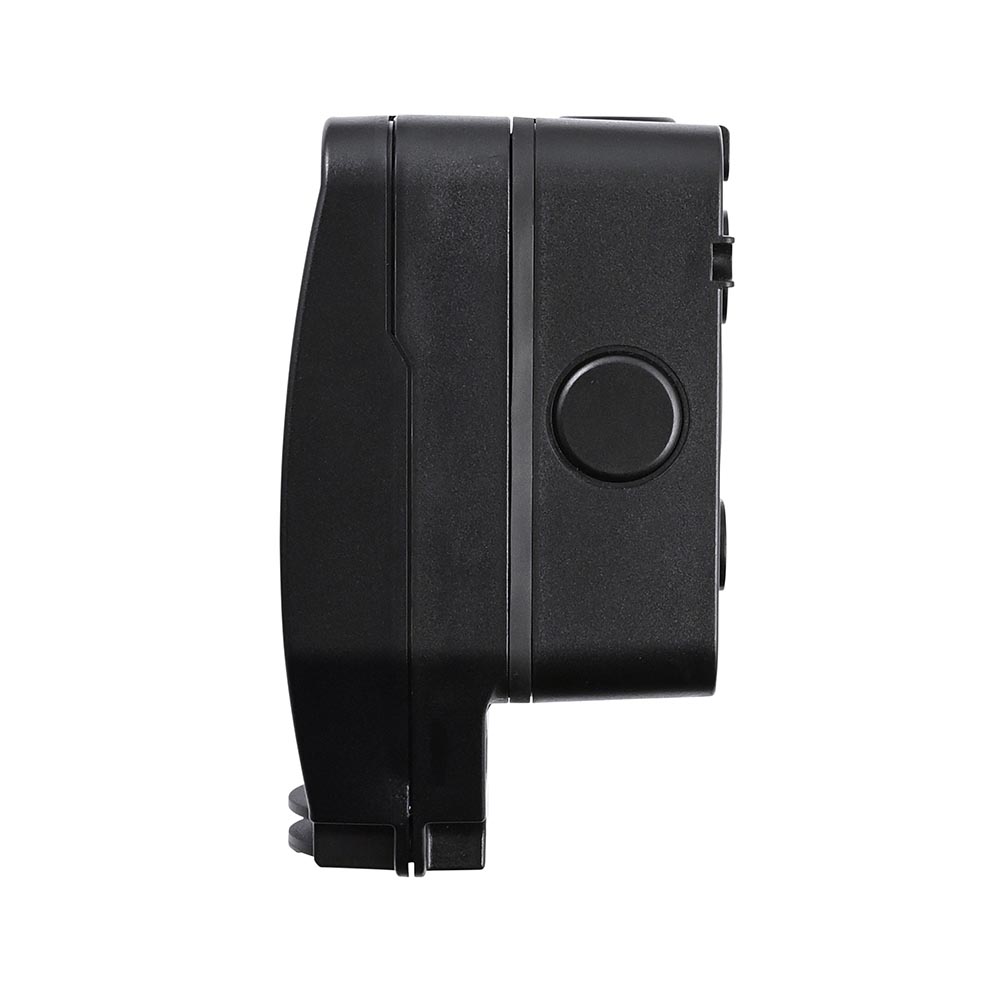 Weatherproof 13A 1G DP Switched Socket -Black