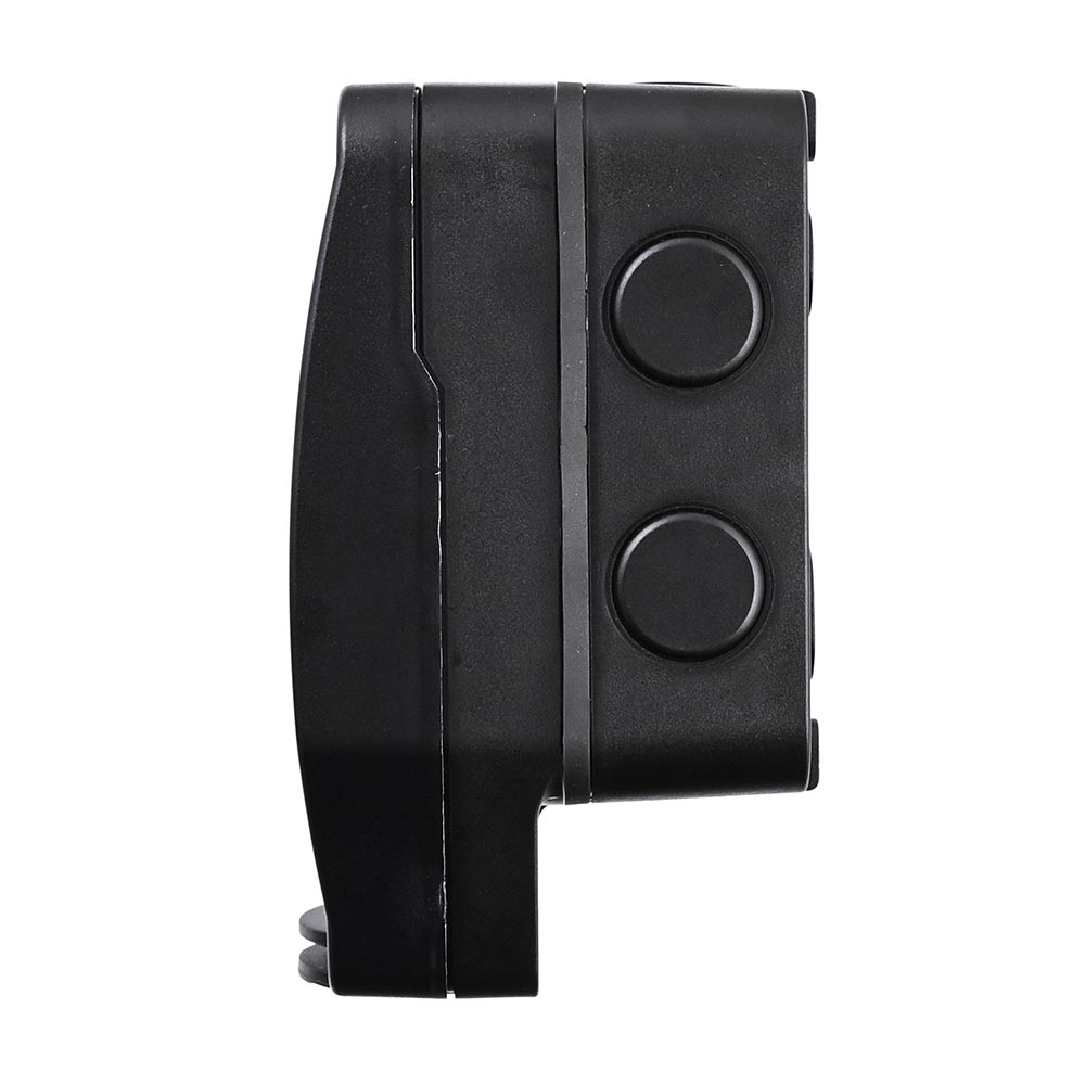 Weatherproof 13A 2G DP Switched Socket - Black