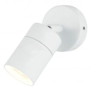 ZN-26536-WHT-65 - Zink Leto IP65 1lt GU10 Adjustable Wall Light White