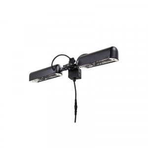 ZR-37448-BLK Parasol Heater 2x800W Forum Topaz