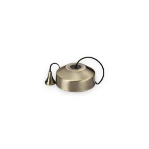 1-Way 10-150W (5-100W LED) Trailing Edge Pull Cord Dimmer Switch - Antique Brass