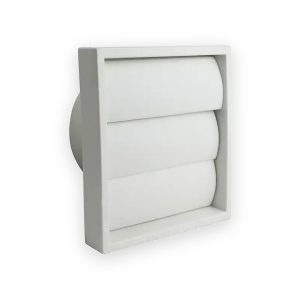 100mm Gravity Flap Outlet White