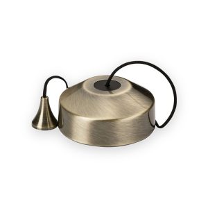 10AX 2-Way Pull Cord Switch - Antique Brass