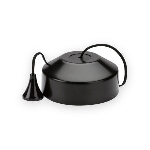10AX 2-Way Pull Cord Switch - Matt Black