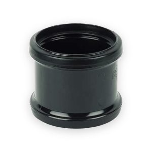110mm Soil Push Double Socket Coupler