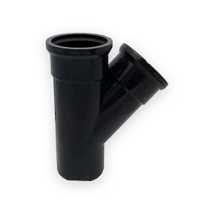 110mm Soil Push Fit Double Socket 45° Tee