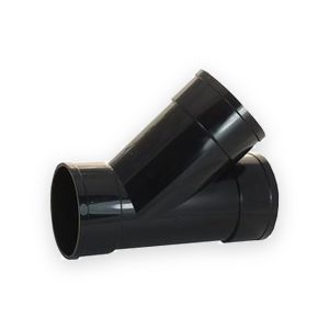 110mm Soil Solvent Weld 45° Triple Socket Tee