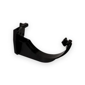 112mm Half Round Guttering Fascia Bracket- Black