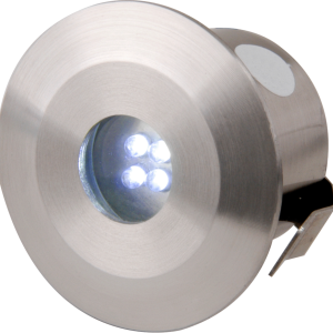 Knightsbridge Stainless Steel LED Kit 4 x 0.5W Blue LEDs