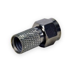 120.920UK HQ F Connector F Plug Twist on CAI Cable