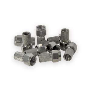 120.920UK HQ F Connector F Plug Twist on CAI Cable