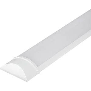 36W Prismatic LED Tube Batten Complete Fitting 1.2mm 3000Lumens 65000K () – Pack of 2
